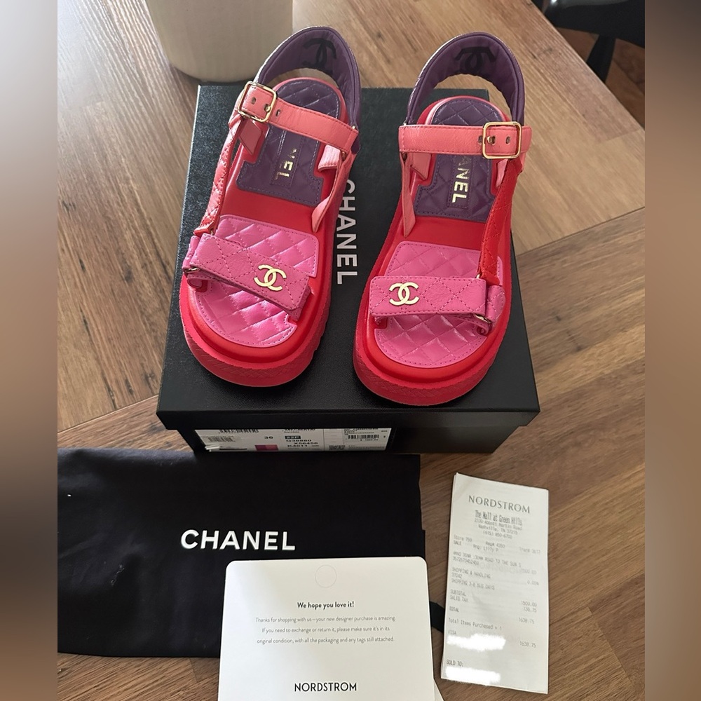 CHANEL Sandals Size 36